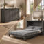 Armoire-lit double avec matelas en mousse à mémoire de forme Night & Day Furniture-1450817002-1450817001