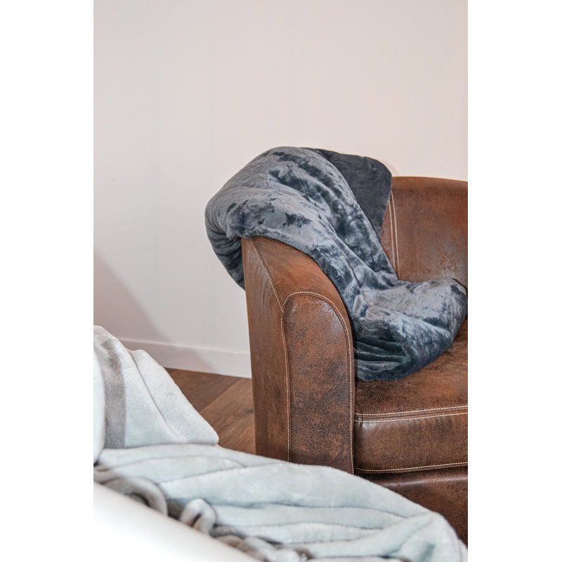 Rolen Blanket, W180 x L240cm, Steel