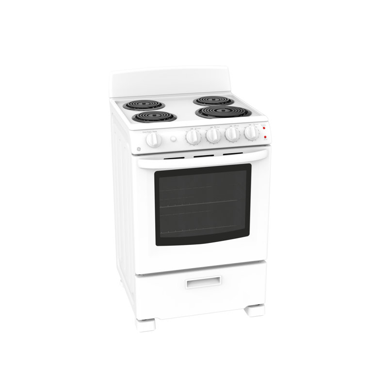 Cuisinière électrique 24 po 2,9 pi cu
