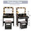 Nenia Dressing Table with Mirror
