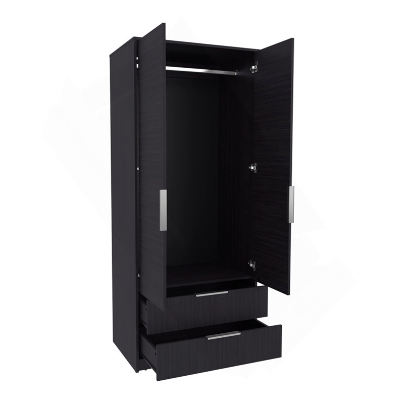 Armoire Trappe, chambre, noir
