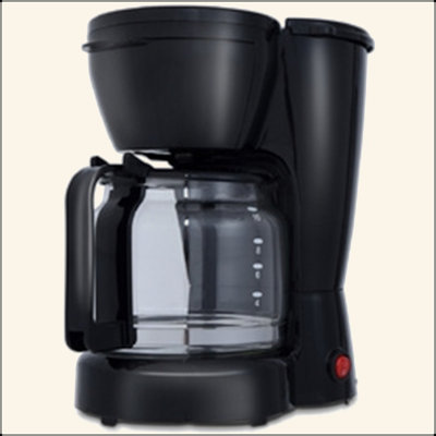 900 W 10-Cup Coffee Maker Machine With Glass Carafe
