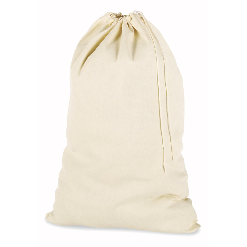 Sac à linge en coton Whitmor