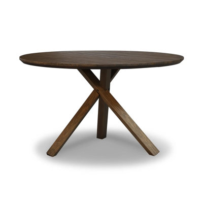 Table de salle à manger ronde 48 "avec base trépied Cascais