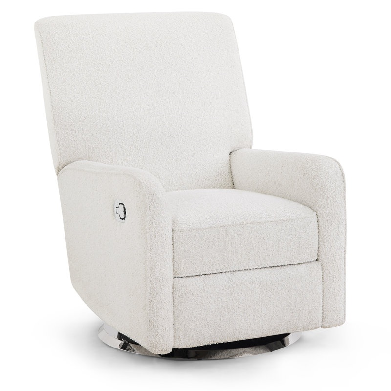 Nest Nursery Swivel Recliner, Java, Cream