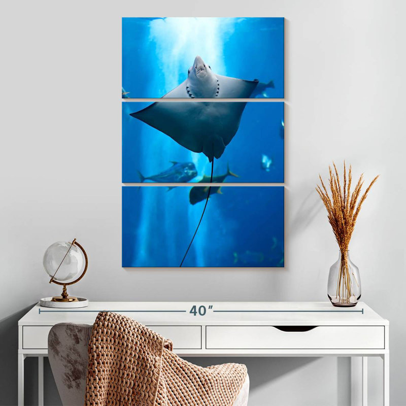 Brampt Manta Ray, 32" H x 20" W
