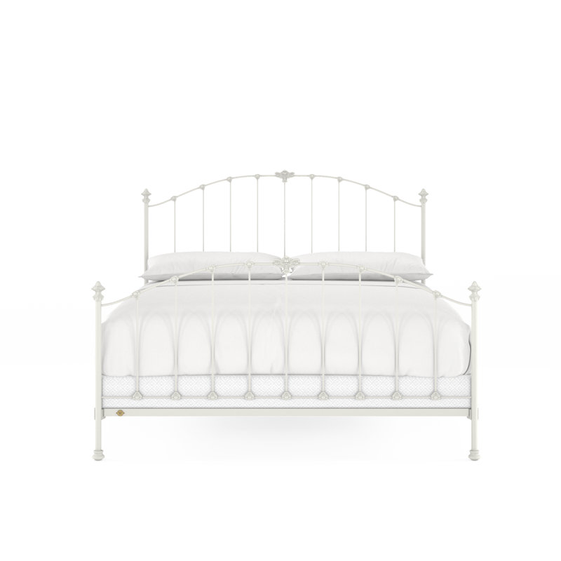 171 Country French Bed | Complete Standard, King, Matte White