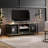 TV Stand up to 65 Inch TV, 55" Entertainment Center, Industrial TV Console with Open Storage Shelf-879999761