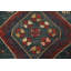 Tapis à motif de légumes oriental tribal pré-1900 5 x 7