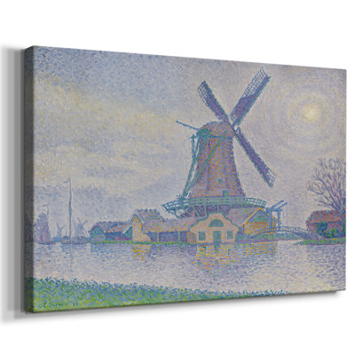 Windmill at Edam-Paul Signac-Gallery Wrapped Canvas-1896