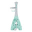Isabelle & Max Boughton Adjustable Height In-Ground Basketball Hoop with Basketball(s) Included-100901646
