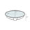 Architec Ceramic Circular Undermount Bathroom Sink with Overflow