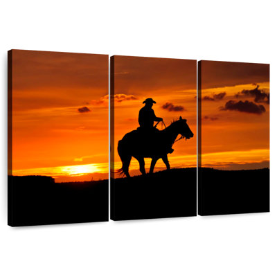 Coucher de soleil à cheval Mehar