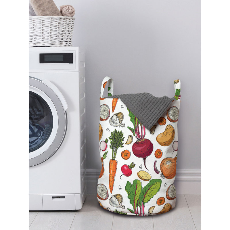 Fabric Laundry Bag with Handles