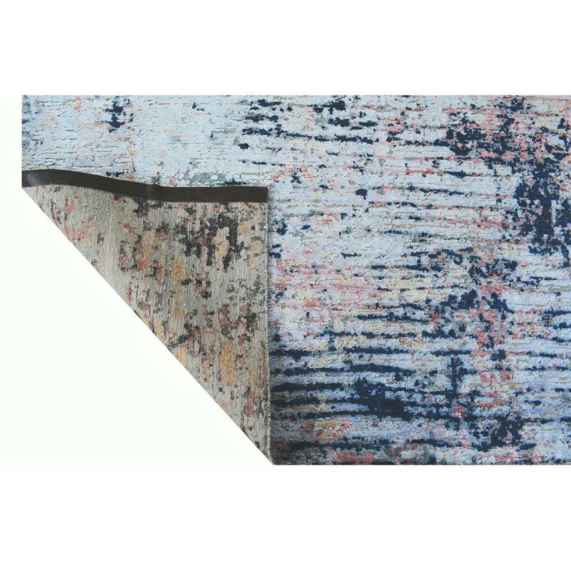Wool Abstract Area Rug, Rectangle 8' x 10'