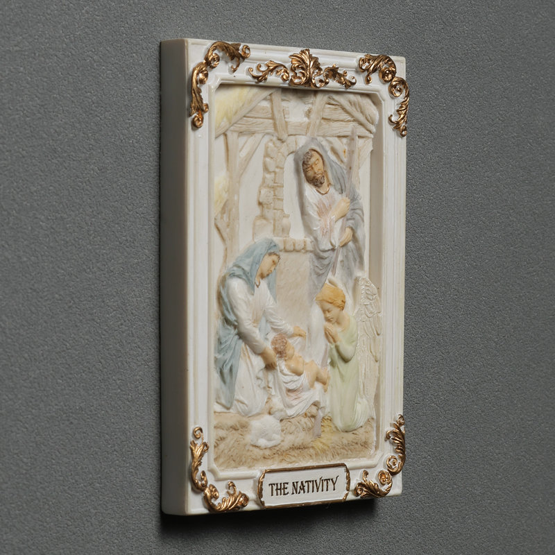 Figurine en polyrésine joyeuse 4,1 pouces