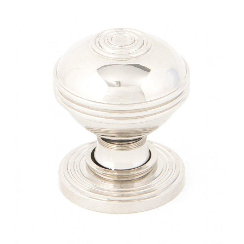 Prestbury 32mm Diameter Round Knob, Polished Nickel