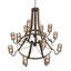 Rustic Lodge 12 - Light Chandelier