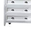 Commode haute 50 po Lile, 6 tiroirs, moulures couronnées Lile-93513352