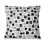 Black White Midcentury Mosaic Tiles I - Midcentury Throw Pillow