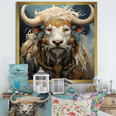 Silhouette baroque yak