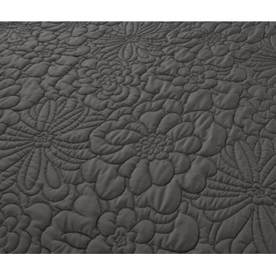 3d Embossed Chunky Floral Pattern Duvet Set