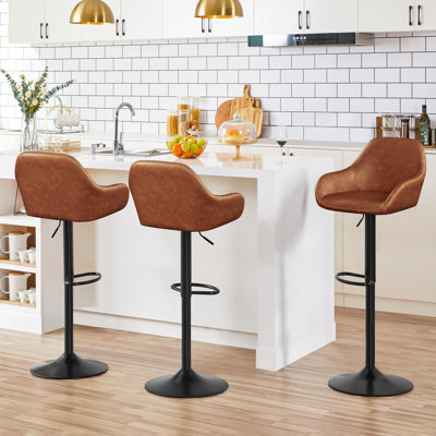 Tabourets de bar rotatifs 2 pièces Eastway