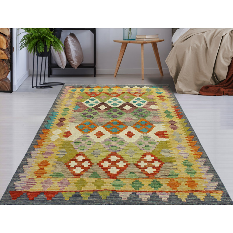 Flatweave Laiqshah Grey Rug