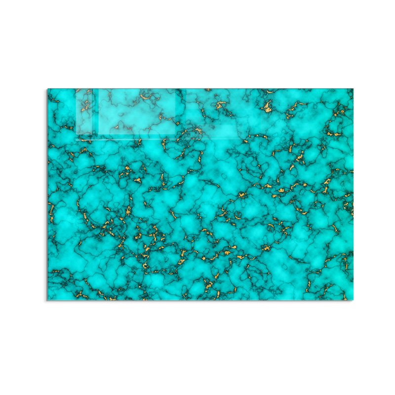 No Frame Painting on Glass, 50 H x 70 W cm