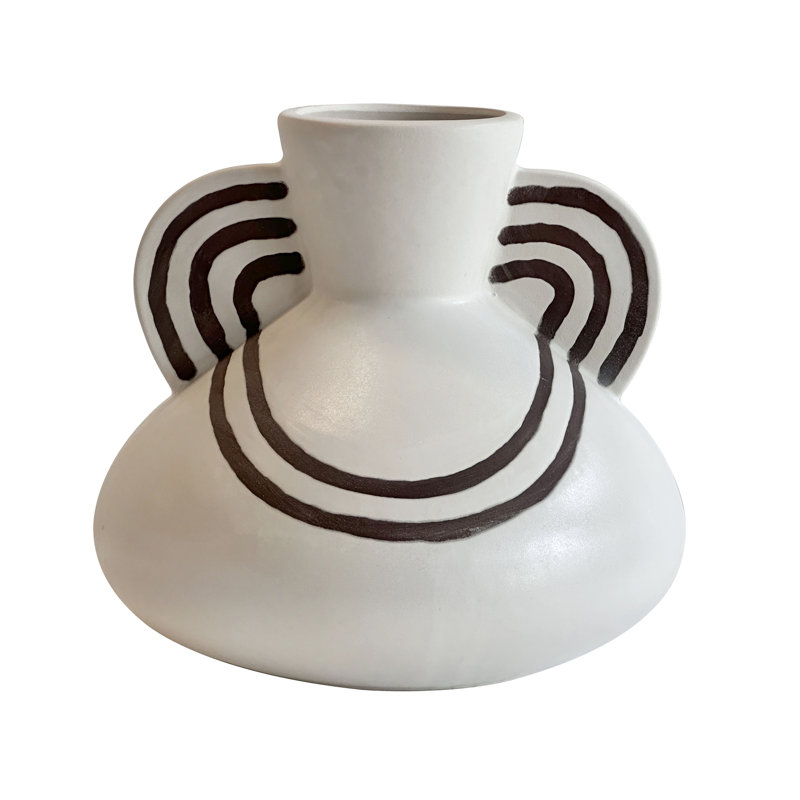 Vase à carreaux en céramique