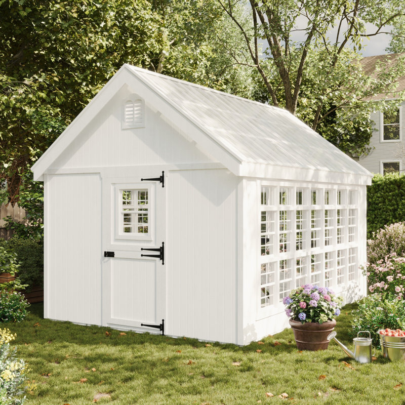 Colonial Gable Greenhouse, 10' x 14', No