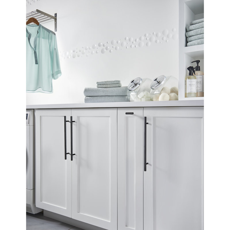 Hopewell Bar Pull, Brushed Satin Nickel, 11 11/32" Center to Center