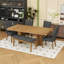 Ensemble de table de salle à manger avec banc et chaises-86147994-86147992