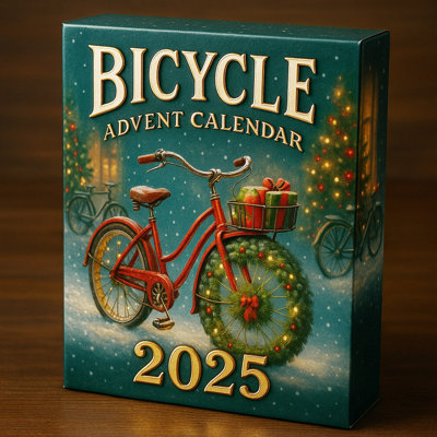 Acrylic Pendant Bicycle Themed Advent Calendar 2025