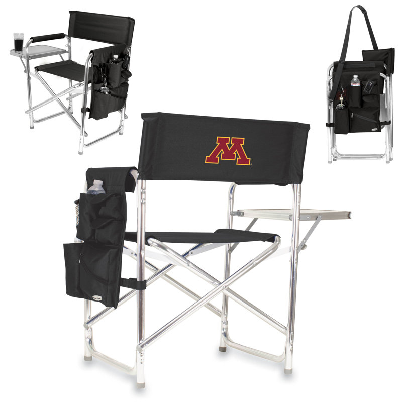 Sports Chair Director Chair, Black, University Of Minnesota Golden Gophers