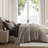 Wonderful Crinkle Crushed Velvet Comforter Set For All Season-111104920-111104924