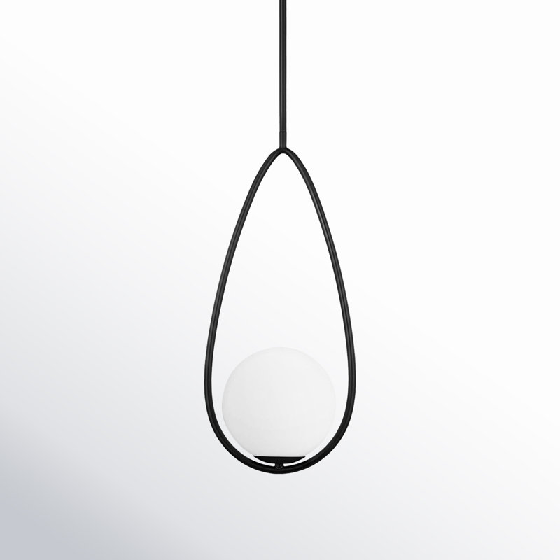 Luminaire suspendu à une lumière Alain, Nuit noire