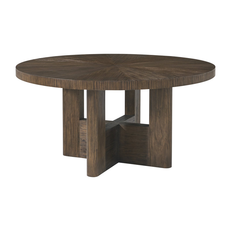 Urbane Round Extension Dining Table, Campfire