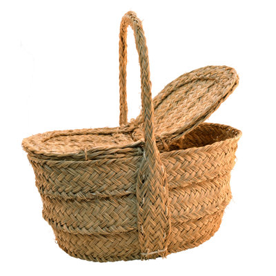 Oval Basket with Covers