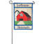 Drapeau de jardin en polyester 18 x 13 po Formoso Country Patriotic Barn
