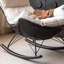 Eggshell Casual Rocking Chair Rocking Chair