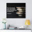 The Lord Lifteth Up 1 Samuel 2:7 - Wrapped Canvas Print-405877384