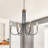 28" 6-head Wrought Iron European Style Living Room Pendant Light