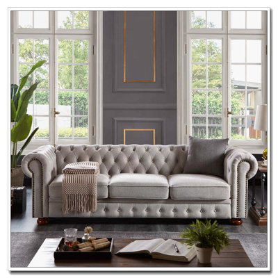 Living Room Chesterfield Sofa