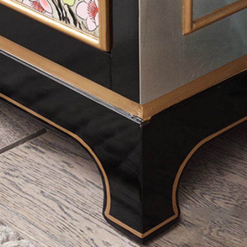 Creative Painted TV Stand