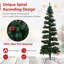  Arbre de Noël artificiel illuminé 7 pi avec 791 branches et lumières DEL blanc chaud