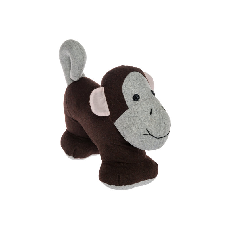 Monkey Fabric Door Wedge