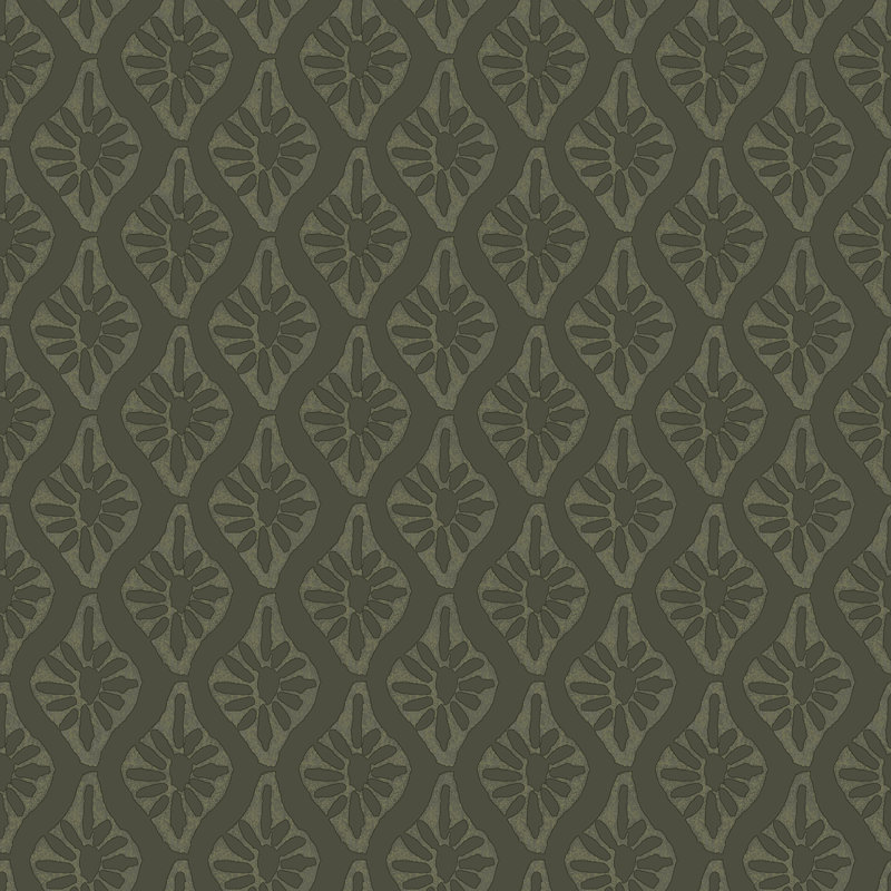 Nova Evergreen Peel and Stick Wallpaper, Green