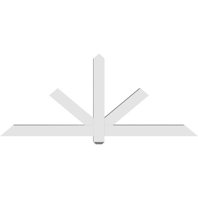 Kennewick Architectural Grade PVC Gable Bracket
