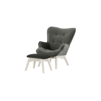Batson Children's Armchair With Footstool